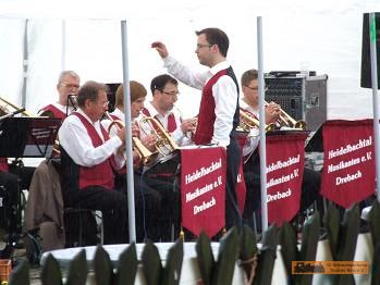 die Heidelbachtal Musikanten e.V. Drebach spielen auf