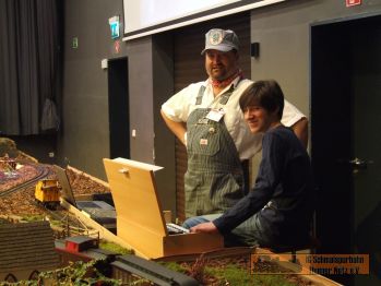 Der Ich und der groe Justin.