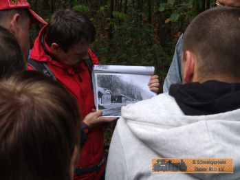 Erluterungen an der Strecke