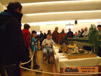 Lutz Grf hat 2 kleine Anlagen mitgebracht.