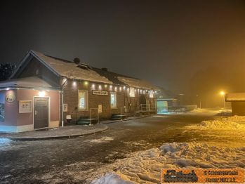 Es ist wieder Ruhe auf dem Bahnhof eingekehrt.