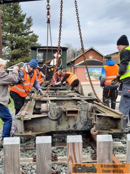 Geschafft, unser zweiter Wagen steht.