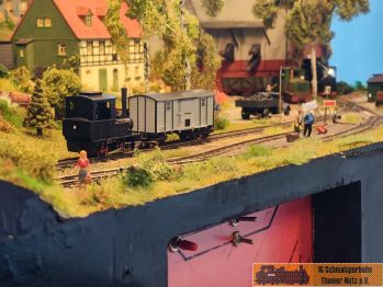 Eine kleine H0e Anlage.